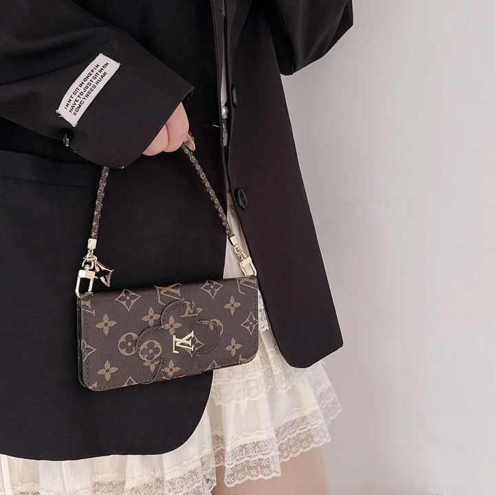 ルイヴィトン iphone17 17 pro max ケース 手帳型 手提げ ストラップ付き ミニバッグ 女性向け iphone16 16pro 携帯ケース 折りたたみ 手帳 小銭入れ モノグラム レザー