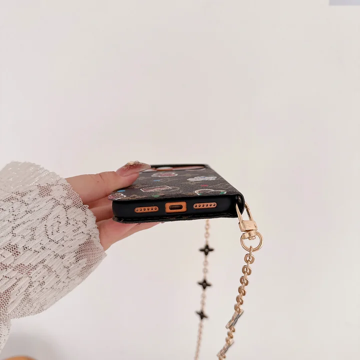 ルイヴィトン iphone17 17 pro max ケース 手帳型 手提げ ストラップ付き ミニバッグ 女性向け iphone16 16pro 携帯ケース 折りたたみ 手帳 小銭入れ モノグラム レザー