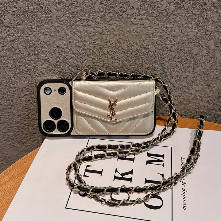 ysl iphone17 proケース ショルダー レザー