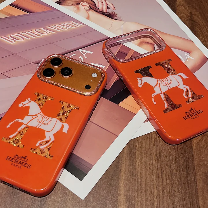 エルメス風 iphone17 pro maxケース カメラ保護