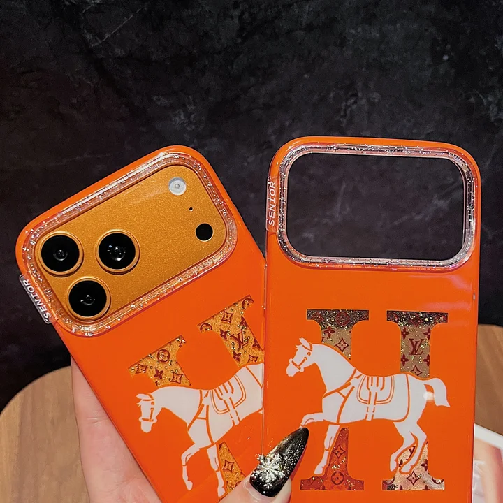 エルメス風 iphone17 pro maxケース カメラ保護