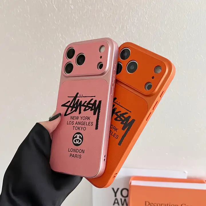 ステューシー アイフォーン17 proケース 一体型 カメラレンズ保護