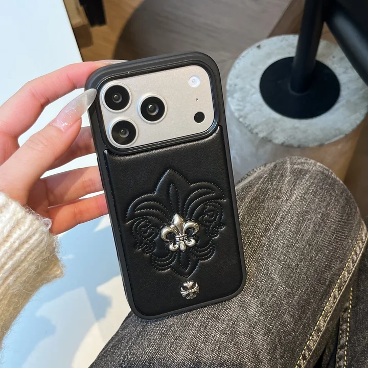 クロームハーツ iphone17 proケース ストリート かわいい