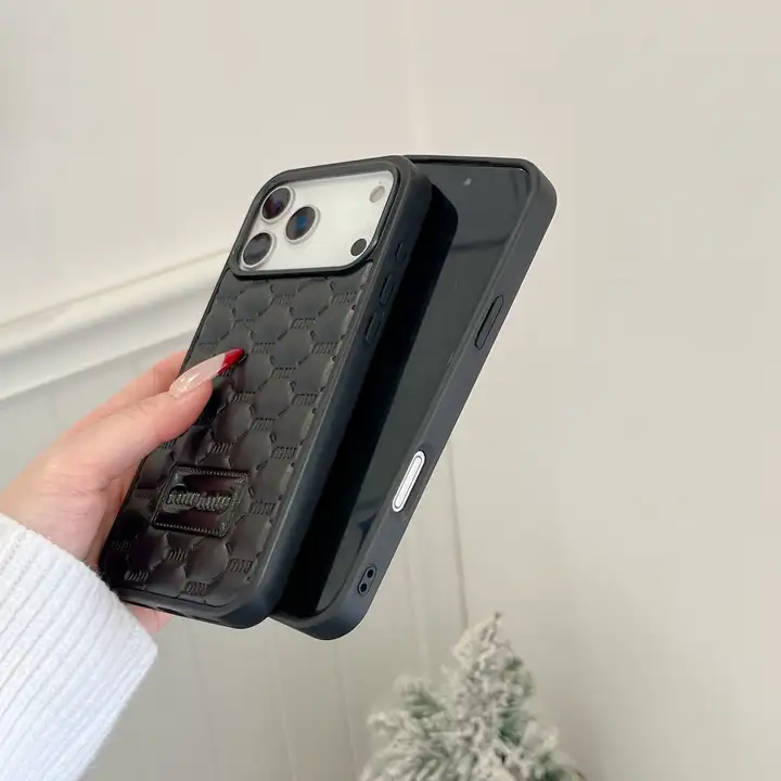 ミュウミュウ iphone17スマホケース PUレザー