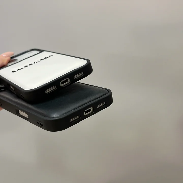 balenciaga ホワイト スマホケース