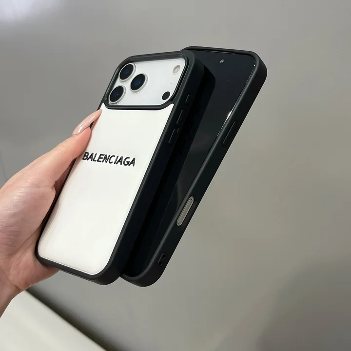 balenciaga ホワイト スマホケース