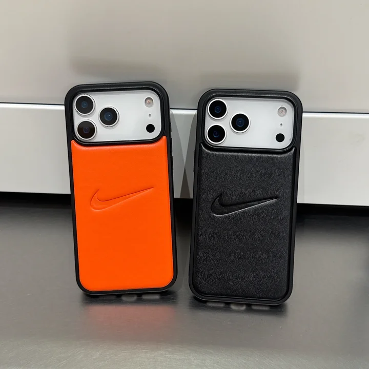 ナイキ iphone17 pro maxケース エンボスレザー