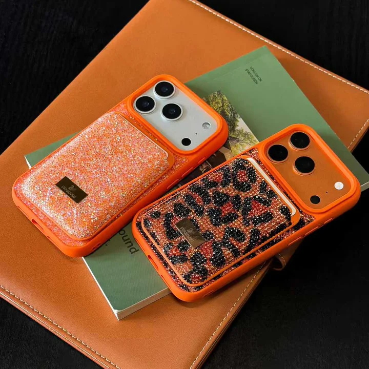 swarovski iphone17 rpo携帯ケース ラインストーン付き