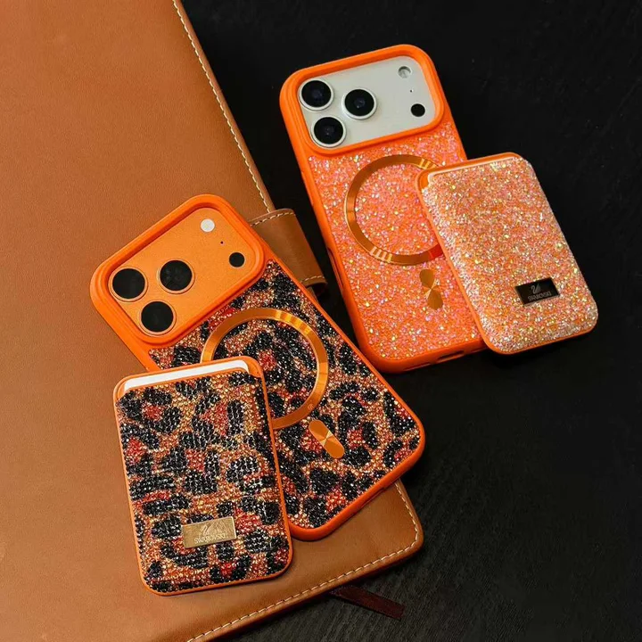 キラキラiphone17promaxケース スワロフスキー