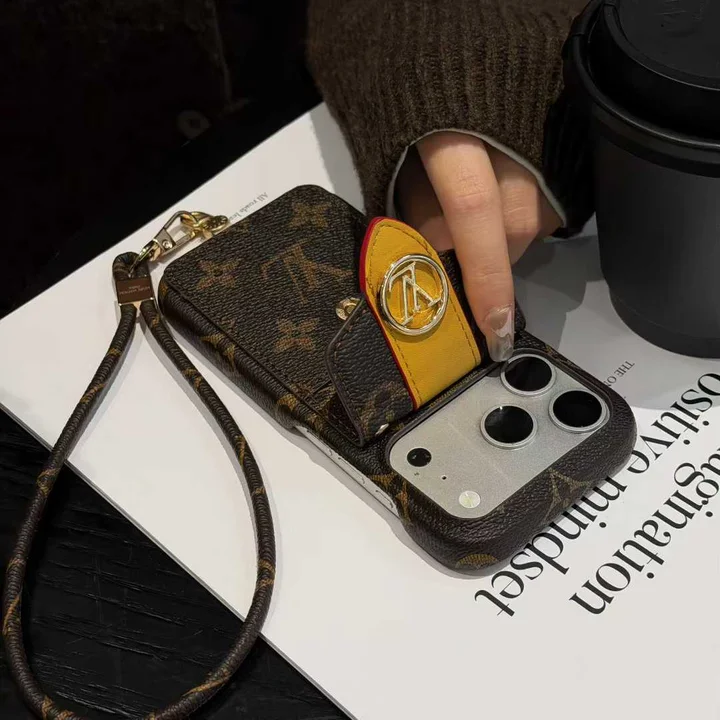 ルイヴィトン iphone17 17promax 携帯ケース ダフニ モノグラム ストラップ付き 手提げ 落下防止 カード収納 レデイース 可愛い