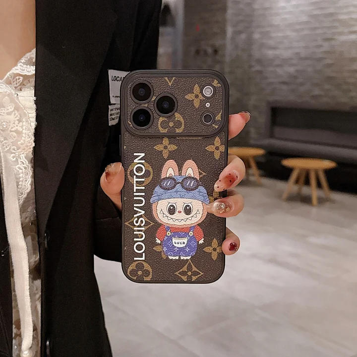 ルイヴィトン LABUBU iphone17ケース 可愛い