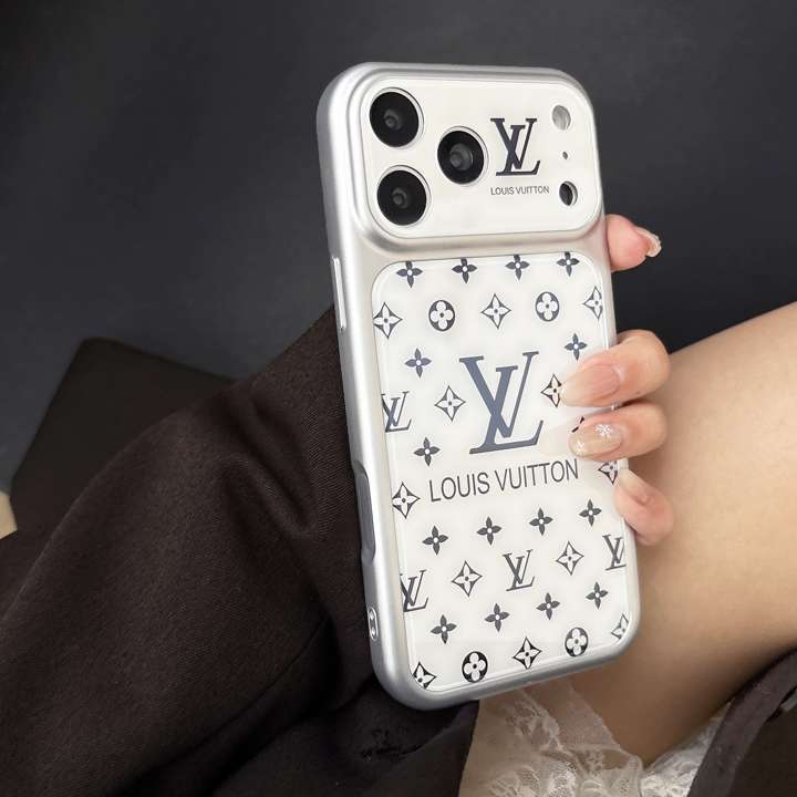 lv iphone17ケース ホワイト 清潔感