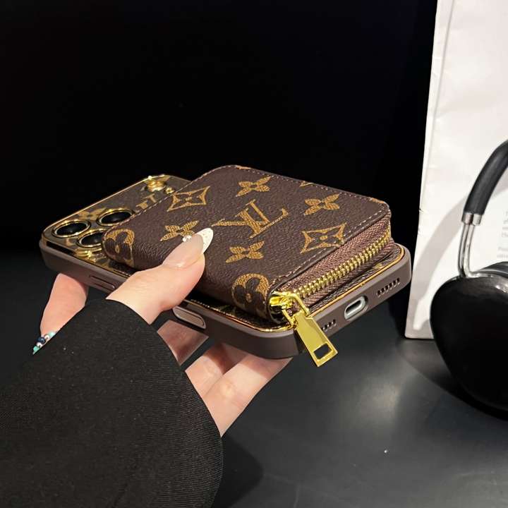 ヴィトン iphone17proケース 肌感レザー