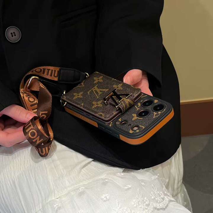 ルイヴィトン iphone17 ショルダーケース 背面 収納