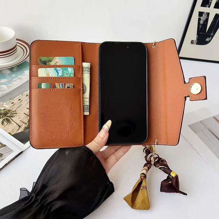 カメラ穴つき 手帳型ケース ルイヴィトン