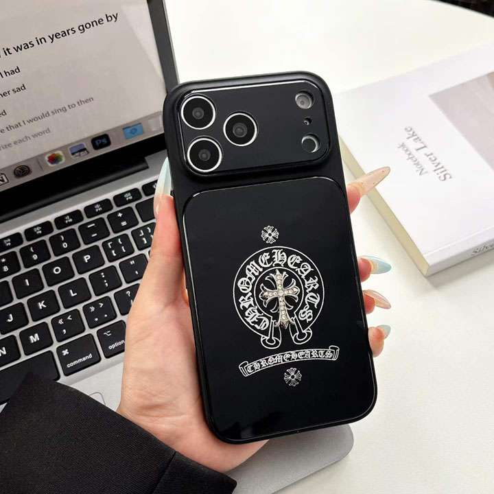 クロームハーツiphone17 proケース アクリル
