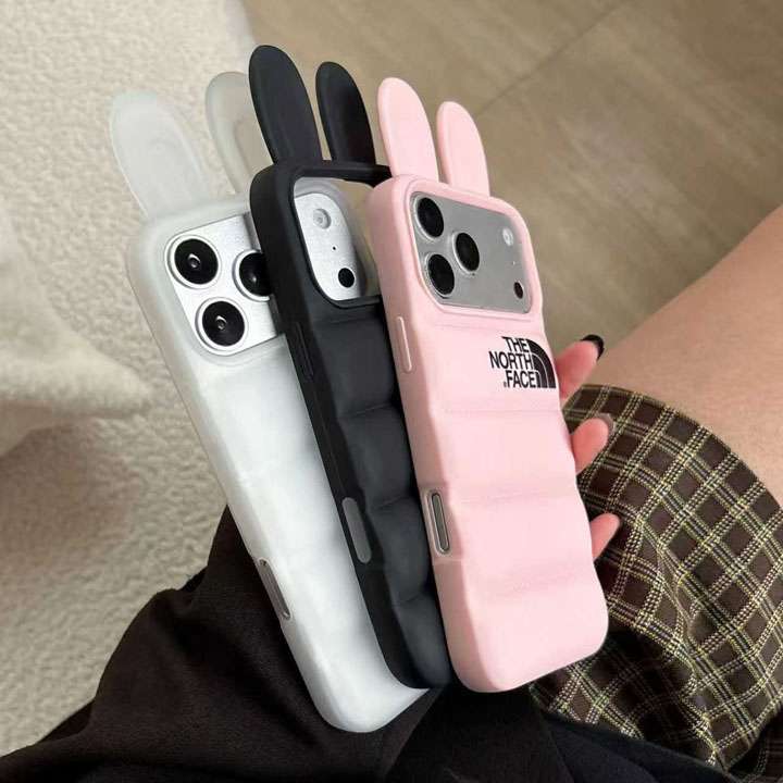 ノースフェイスiphone17 pro maxシリコンケース