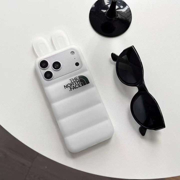 ノースフェイスiphone17携帯ケース キツネ耳