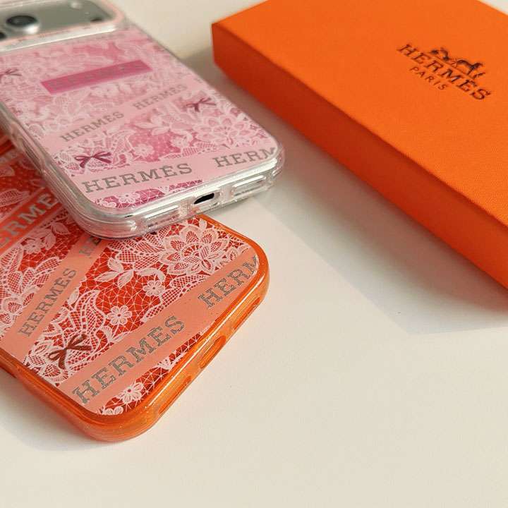エルメスiphone17 pro maxケース レース柄