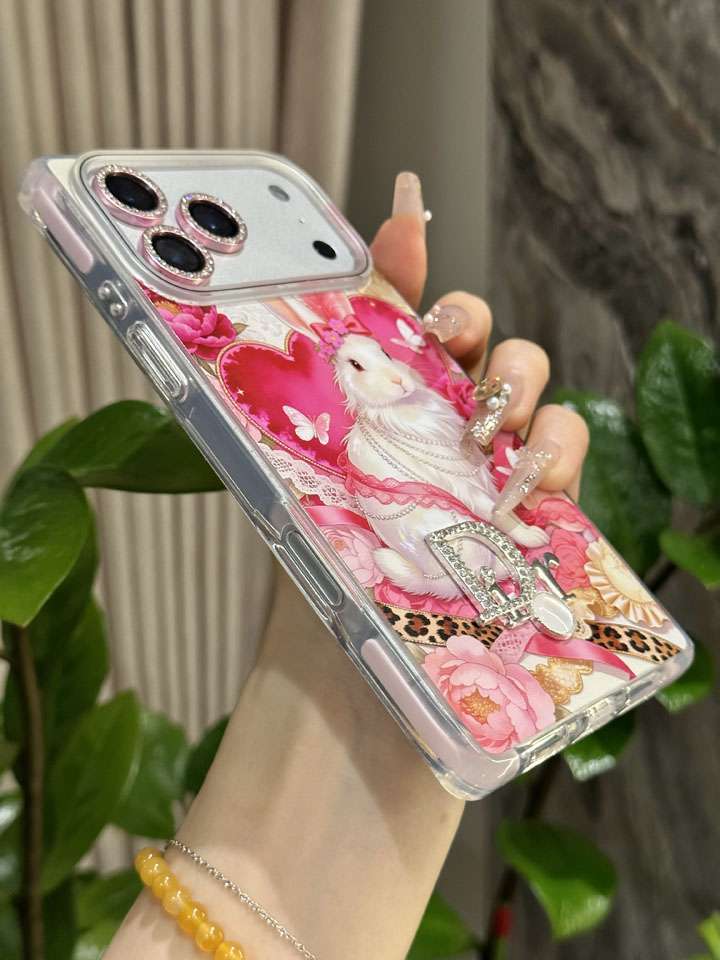 ディオール iphone17ケース ラインストーン付き