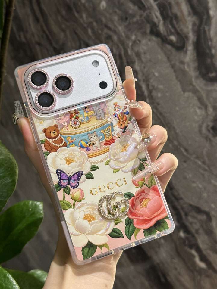 グッチ アイフォーン17ケース キラキラ かわいい