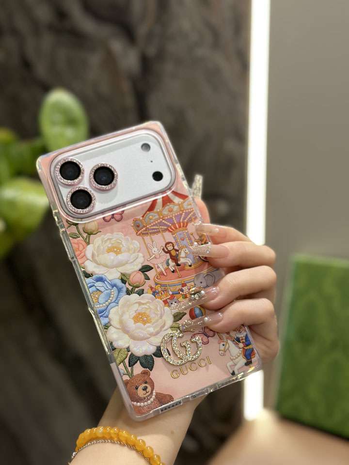 Gucci iphone17 pro maxケース 四角保護