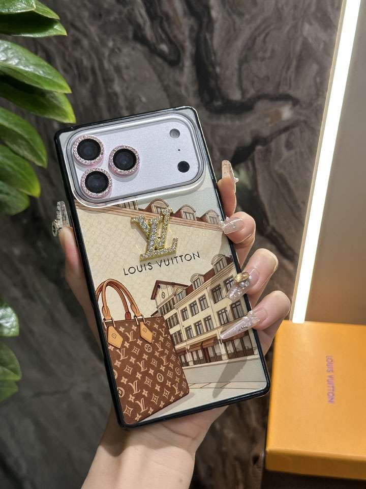 キラキラ iphone17 ルイヴィトン スマホカバー