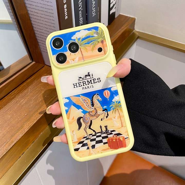 エルメス 馬柄 iphone17 pro maxスマホケース