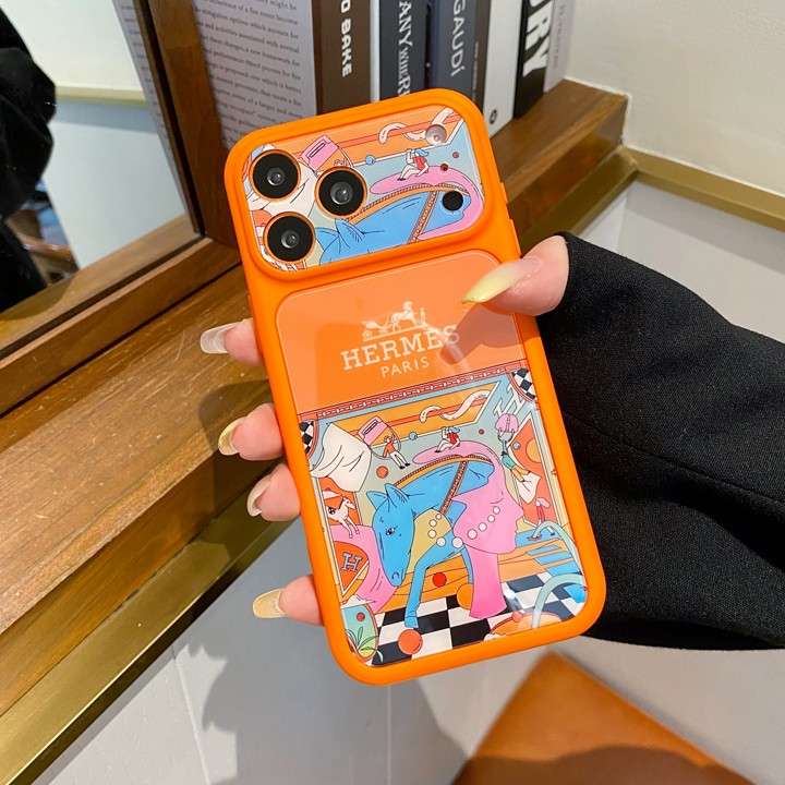 エルメス 馬柄 iphone17 pro maxスマホケース