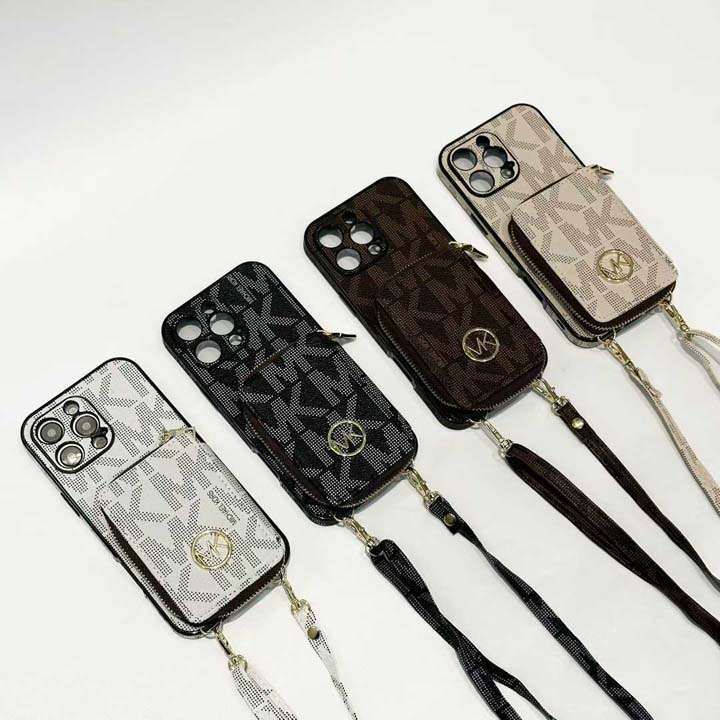 マイケルコース iphone17proケース ショルダー