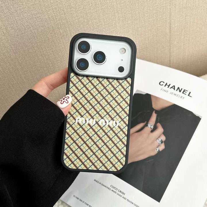 ミュウミュウ iPhone17proケース ワイヤレス充電