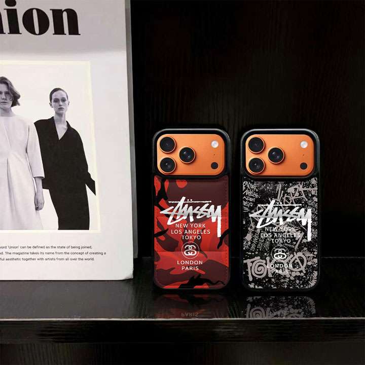 ステューシー iphone17ケース ストリート おしゃれ