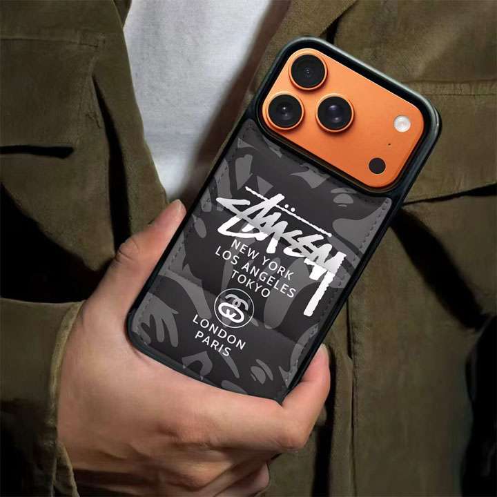stussy iphone17 ソフト 携帯ケース