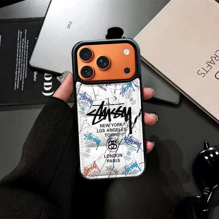 ステューシー ロゴマーク iphone17携帯ケース
