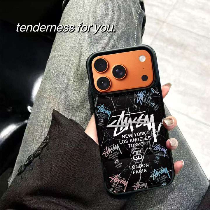 stussy iphone17ケース 欧米 ブランド