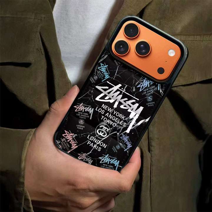 ステューシー iphone17 pro携帯カバー かっこいい