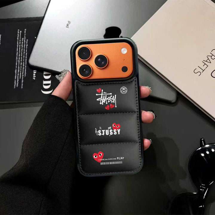 ステューシー iphone17proケース 流行り 可愛い