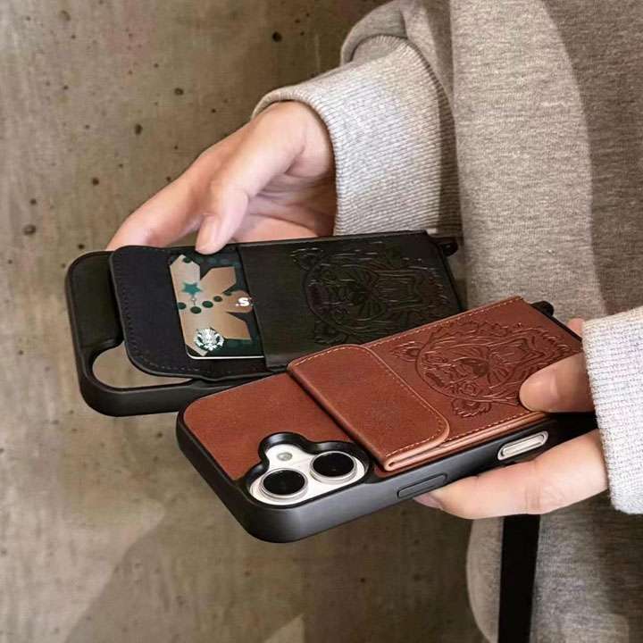 ケンゾー iphone17 proケース 背面 カード収納