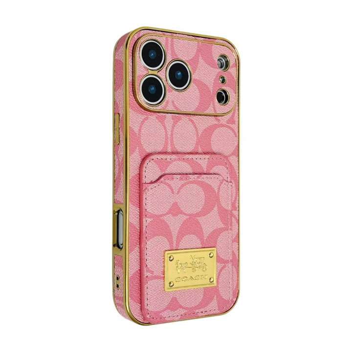 COACH iphone17 proケース 電気メッキ