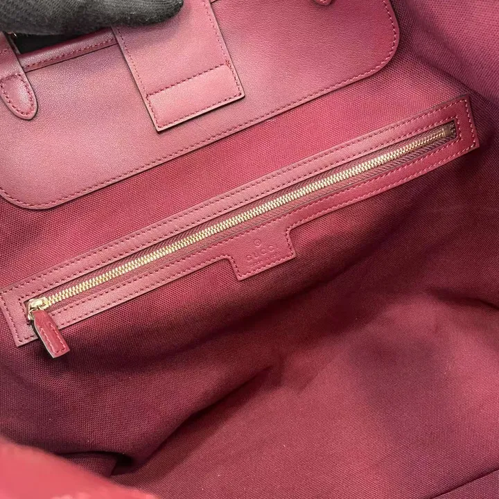 GUCCI レザー トートバッグ