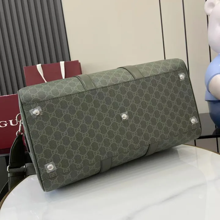 グッチ ボストンバッグ フォレストグリーン