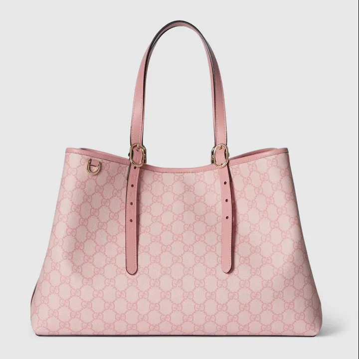 GUCCI GG エンブレムトートバッグ