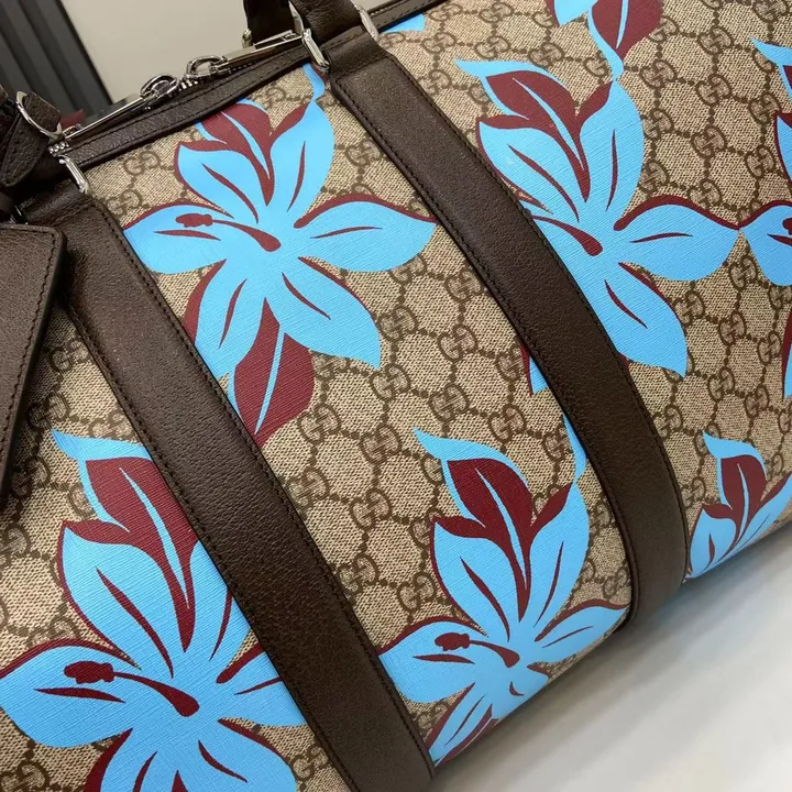 GUCCI プリント ボストンバッグ