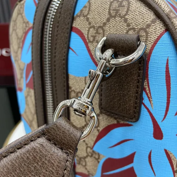 GUCCI 旅行鞄 花