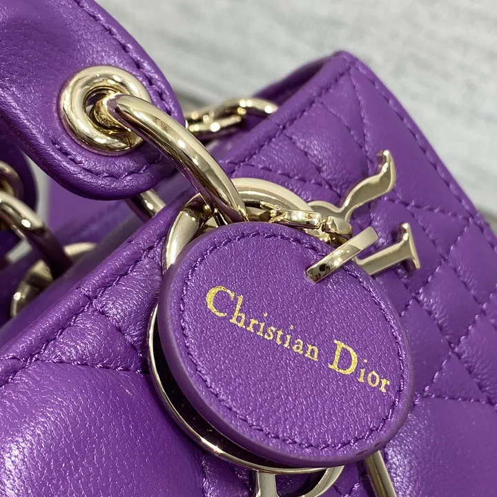 DIOR ハンドバッグ パープル