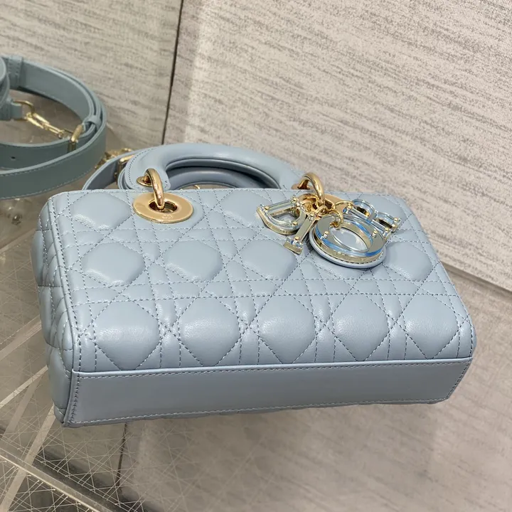 DIOR ラムスキン ハンドバッグ
