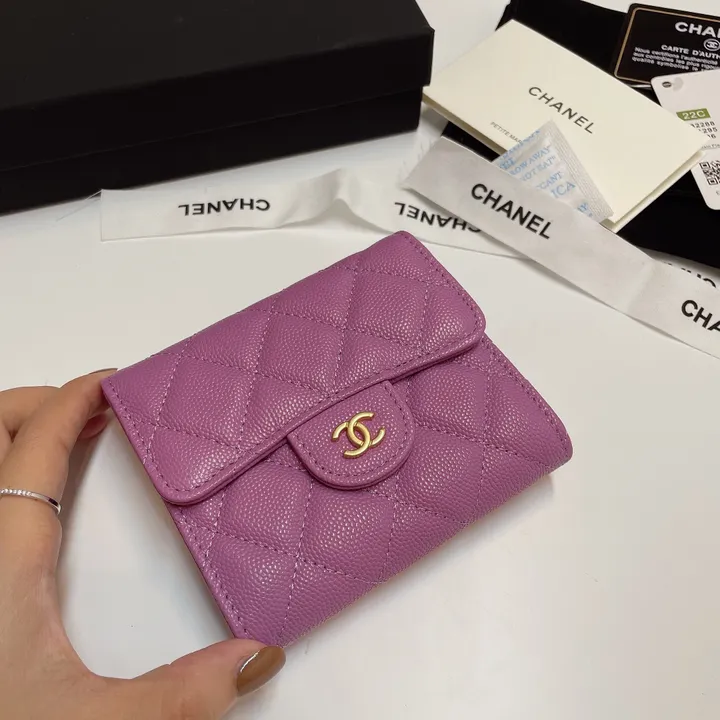 シャネルミニ財布 レディース