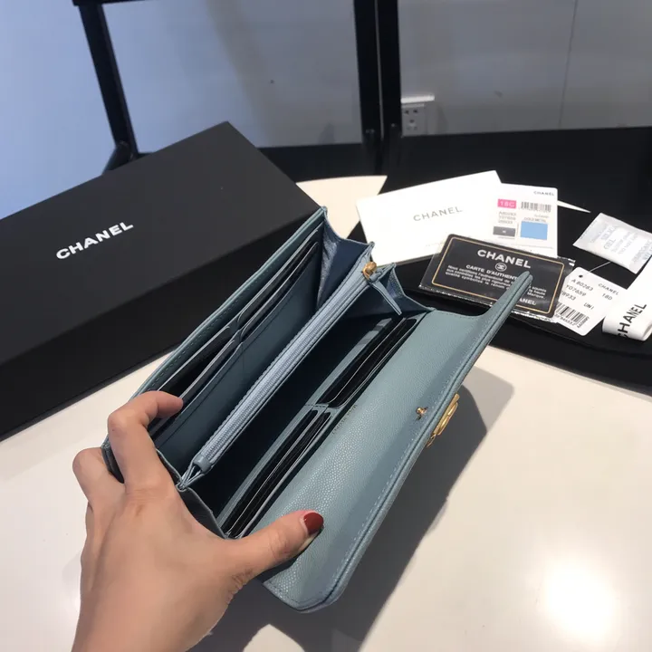 シャネル CCココ 長財布