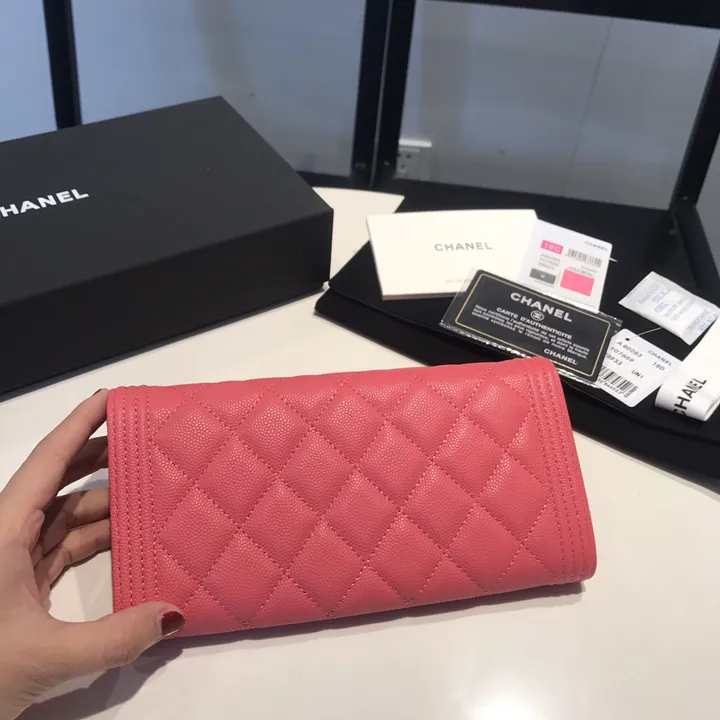 CHANEL ボーイシャネル ロング ウォレット