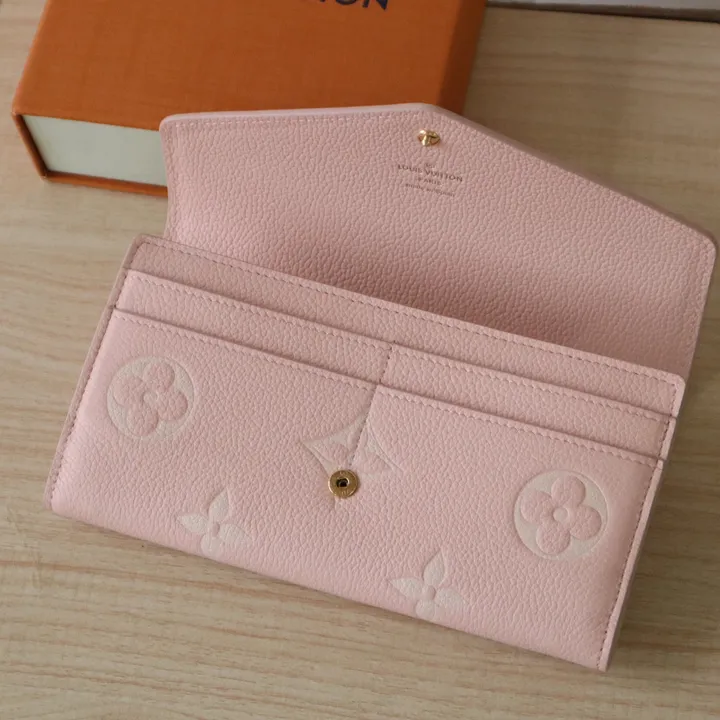 LOUIS VUITTON ピンク長財布